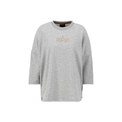 136030-17 Alpha Industries Crystal OS Sweater Bluza dla kobiet Grey Heather 136030-17 Alpha Industries Crystal OS Sweater Bluza dla kobiet Grey Heather