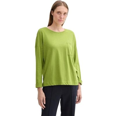 1044140 TOM TAILOR T-shirt damski, 26778 Pea Green, XL 1044140 TOM TAILOR T-shirt damski, 26778 Pea Green, XL