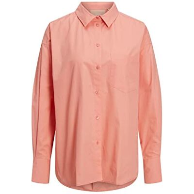 12200353 JACK & JONES Damska koszulka Jjxx Jxjamie Ls Relaxed Poplin Noos Blouse, Coral Haze, L 12200353 JACK & JONES Damska koszulka Jjxx Jxjamie Ls Relaxed Poplin Noos Blouse, Coral Haze, L