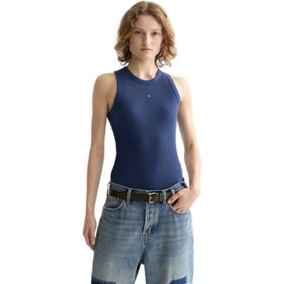 U9A01088T Scotch & Soda Koszulka bez rękawów Bib Racer, Oceana V479, L U9A01088T Scotch & Soda Koszulka bez rękawów Bib Racer, Oceana V479, L