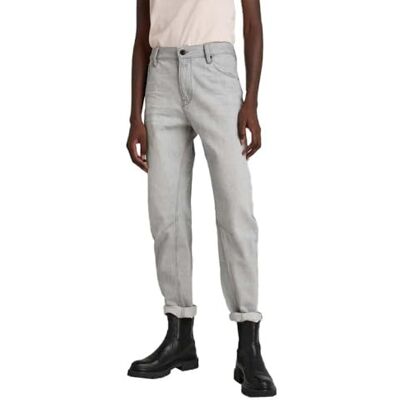 D19821-D109-D127 G-STAR RAW Arc 3d Boyfriend Dżins Spodnie Damskie Kobiety, szary (Sun Faded Grey Limestone D109-d127), 27W / 30L D19821-D109-D127 G-STAR RAW Arc 3d Boyfriend Dżins Spodnie Damskie Kobiety, szary (Sun Faded Grey Limestone D109-d127), 27W / 30L