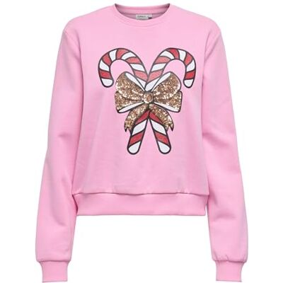 15270956-4856705 Only da Xmas L/S O-Neck Box SWT, cukierek, XL 15270956-4856705 Only da Xmas L/S O-Neck Box SWT, cukierek, XL