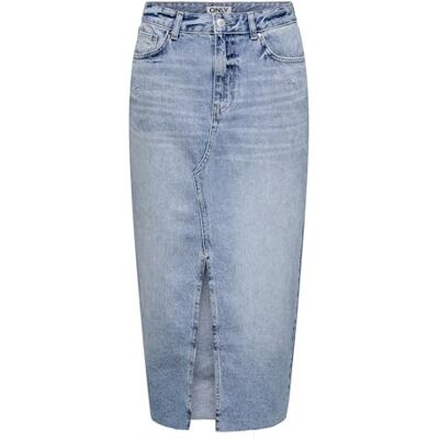 15337859-4641608 Onlella Midi Skirt Tai518 DNM Noos, jasnoniebieski (light blue denim), XS 15337859-4641608 Onlella Midi Skirt Tai518 DNM Noos, jasnoniebieski (light blue denim), XS