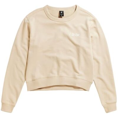 D24803 G-Star RAW Bluza z grafiką, beżowy (Brown Rice -7809-d309), S D24803 G-Star RAW Bluza z grafiką, beżowy (Brown Rice -7809-d309), S