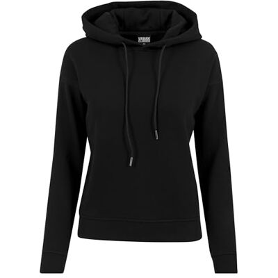 TB1524-7 Urban Classics Damska bluza z kapturem Bluza z kapturem Kobiety, czarny, M TB1524-7 Urban Classics Damska bluza z kapturem Bluza z kapturem Kobiety, czarny, M
