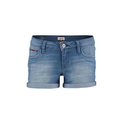 1657667820-794 Tommy Jeans Szorty damskie, Niebieski (Bonnet Destr Stretch 794), 31W 1657667820-794 Tommy Jeans Szorty damskie, Niebieski (Bonnet Destr Stretch 794), 31W