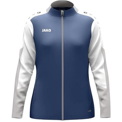 9370D JAKO Damska kurtka poliestrowa Dynamic, ciemnoniebieska/biały/jasnoszara, XL 9370D JAKO Damska kurtka poliestrowa Dynamic, ciemnoniebieska/biały/jasnoszara, XL
