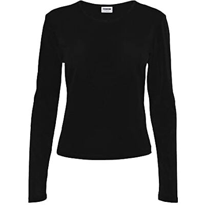 27023338 Noisy may Women's NMJUDITH L/S Mesh Top BG NOOS Shirt, Black, XL 27023338 Noisy may Women's NMJUDITH L/S Mesh Top BG NOOS Shirt, Black, XL