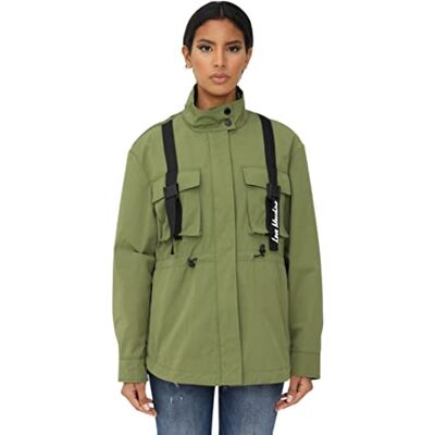 W J 214 01 T 248A Love Moschino Parka damska, ZIELONY, 42 W J 214 01 T 248A Love Moschino Parka damska, ZIELONY, 42