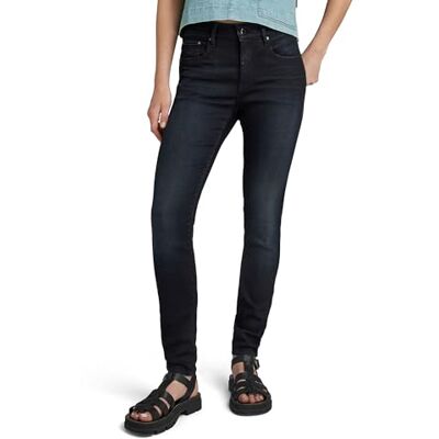 D05175-5245-89 G-STAR RAW 3301 High Waist Skinny Dżins Kobiety, niebieski (Dk Aged 5245-89), 23W / 32L D05175-5245-89 G-STAR RAW 3301 High Waist Skinny Dżins Kobiety, niebieski (Dk Aged 5245-89), 23W / 32L