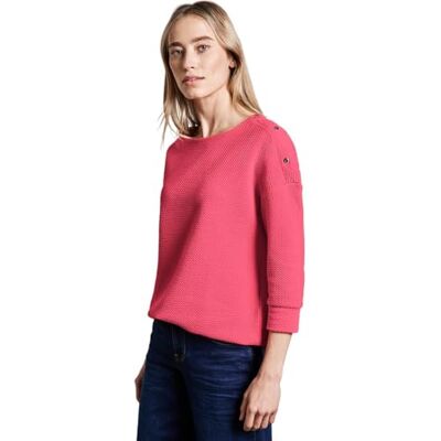A322799 STREET ONE Koszula strukturalna z guzikami, Sugar Coral, 44 A322799 STREET ONE Koszula strukturalna z guzikami, Sugar Coral, 44