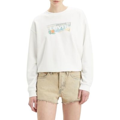 A8800 Levi's Everyday Crew bluza damska, Dock By The Beach Bw, XXS A8800 Levi's Everyday Crew bluza damska, Dock By The Beach Bw, XXS