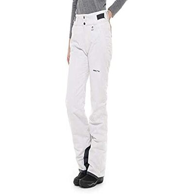 1800 SkiGear Damskie ocieplane spodnie śniegowe, biały, X-Large/31" Inseam 1800 SkiGear Damskie ocieplane spodnie śniegowe, biały, X-Large/31" Inseam