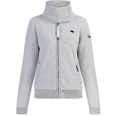 34626665-AC01 acalmar Bluza damska , jasnoszary melanż, XXL, jasnoszary melanż, XXL 34626665-AC01 acalmar Bluza damska , jasnoszary melanż, XXL, jasnoszary melanż, XXL