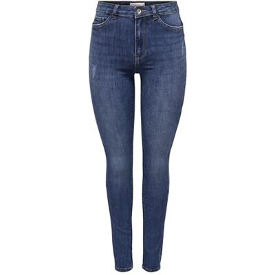 15292693 Bestseller A/S Damskie spodnie jeansowe ONLROSE HW Skinny DNM GUA NOOS, Medium Blue Denim, M/32, Medium Blue Denim, (M) W / 32L 15292693 Bestseller A/S Damskie spodnie jeansowe ONLROSE HW Skinny DNM GUA NOOS, Medium Blue Denim, M/32, Medium Blue Denim, (M) W / 32L
