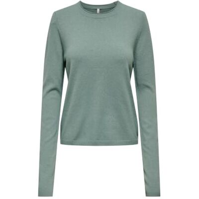 15368961-4982687 Onlloyal Ls Oneck sweter KNT Nca, Chinois Green, L 15368961-4982687 Onlloyal Ls Oneck sweter KNT Nca, Chinois Green, L