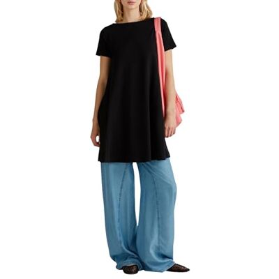 3Z1RDV01E United Colors of Benetton sukienka, czarne, XXS 3Z1RDV01E United Colors of Benetton sukienka, czarne, XXS