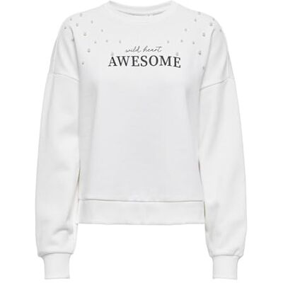 15357575-4856464 Onljenna L/S O-Neck Emb. Box SWT, Cloud Dancer, L 15357575-4856464 Onljenna L/S O-Neck Emb. Box SWT, Cloud Dancer, L