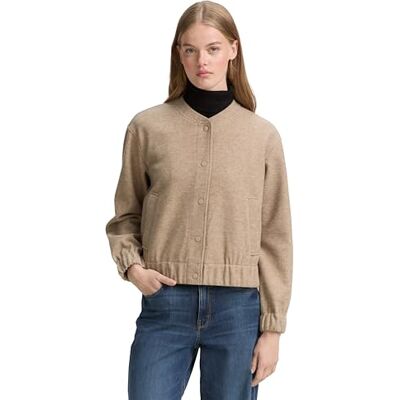 1046687 TOM TAILOR Denim Kurtka damska, 38003 – naturalny beżowy melanż, L 1046687 TOM TAILOR Denim Kurtka damska, 38003 – naturalny beżowy melanż, L