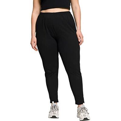 48554810-10 Ulla Popken Kobiety Legginsy, Czarny, 45W / 32L 48554810-10 Ulla Popken Kobiety Legginsy, Czarny, 45W / 32L