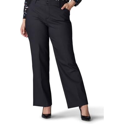 48551-01-20W Medium Lee Uniforms damskie duże rozmiary Flex Motion Regular Fit Spodnie 48551-01-20W Medium Lee Uniforms damskie duże rozmiary Flex Motion Regular Fit Spodnie