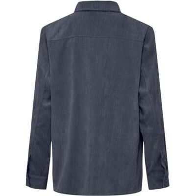 17154860 PCJEFFI LS Shirt MM, niebieski (Ombre Blue), S 17154860 PCJEFFI LS Shirt MM, niebieski (Ombre Blue), S