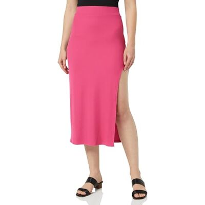 19227030-NA02 NALLY Damska spódnica midi z dzianiny , różowa, M, Rosa, M 19227030-NA02 NALLY Damska spódnica midi z dzianiny , różowa, M, Rosa, M