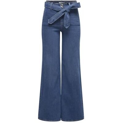 15360823-4885667 ONLY Onlastoria Hw Widednm PIM, niebieski (medium blue denim), 28W / 32L 15360823-4885667 ONLY Onlastoria Hw Widednm PIM, niebieski (medium blue denim), 28W / 32L