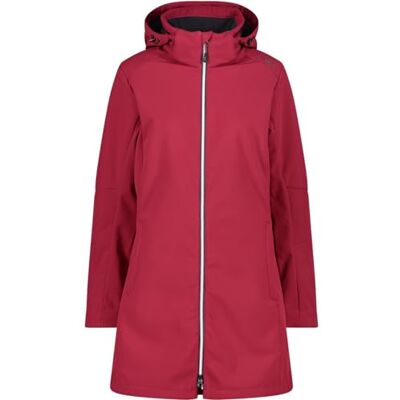 3A08326 CMP damska Parka Softshell z odpinanym kapturem, Zawilec, 44 3A08326 CMP damska Parka Softshell z odpinanym kapturem, Zawilec, 44