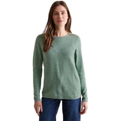 B302977 Cecil Damska koszulka strukturalna, Heather Sage Green Melange, XS B302977 Cecil Damska koszulka strukturalna, Heather Sage Green Melange, XS