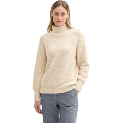 1044067 TOM TAILOR Sweter damski, 33962 Doeskin Melange, 3XL 1044067 TOM TAILOR Sweter damski, 33962 Doeskin Melange, 3XL