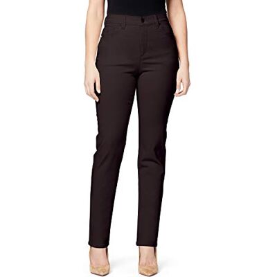 30079901-XZ7-201-10P Gloria Vanderbilt Damskie dżinsy Petite Amanda Classic z wysokim stanem, Pieczenie kawy, 36-Kr�tki 30079901-XZ7-201-10P Gloria Vanderbilt Damskie dżinsy Petite Amanda Classic z wysokim stanem, Pieczenie kawy, 36-Kr�tki