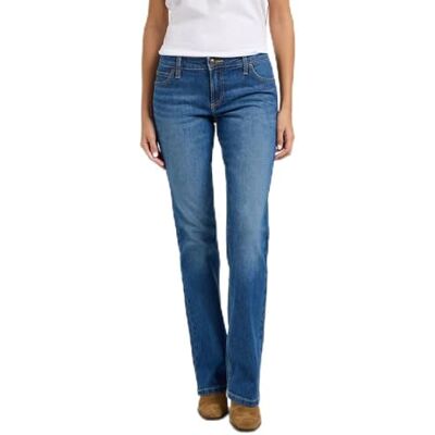 112366353 Lee Damskie dżinsy Jessica, Low Rise Bootcut Fit, Bootcut Noga, Ekstra siła, 31W / 31L 112366353 Lee Damskie dżinsy Jessica, Low Rise Bootcut Fit, Bootcut Noga, Ekstra siła, 31W / 31L