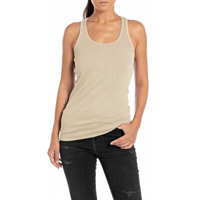 W3989M.000.22839G Replay Damski podkoszulek Rib Tank Top, 225 Sahara, XS W3989M.000.22839G Replay Damski podkoszulek Rib Tank Top, 225 Sahara, XS
