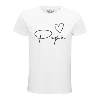 PapaTee All You Can Tee Ali Mami, T-shirt Papa, biały, S PapaTee All You Can Tee Ali Mami, T-shirt Papa, biały, S
