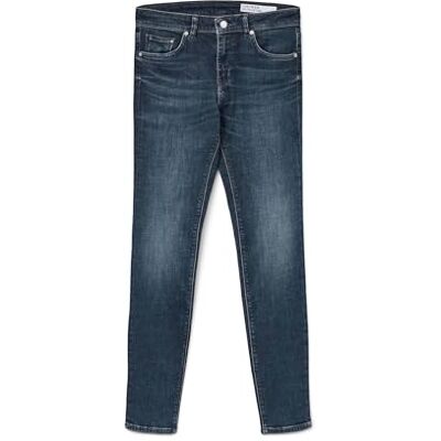 10311185 VERO MODA Damskie dżinsy slim fit, Dark Blue Denim/Szczegóły: tinted, (L) W / 30L 10311185 VERO MODA Damskie dżinsy slim fit, Dark Blue Denim/Szczegóły: tinted, (L) W / 30L