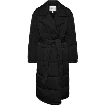 26030714 YAS Damski płaszcz damski Yasluffa Ls Padded Coat S. Noos, czarny, XXL 26030714 YAS Damski płaszcz damski Yasluffa Ls Padded Coat S. Noos, czarny, XXL