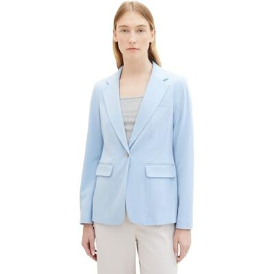 1040327 Tom Tailor Kobiety Marynarka, Jasnoniebieski, 36 1040327 Tom Tailor Kobiety Marynarka, Jasnoniebieski, 36