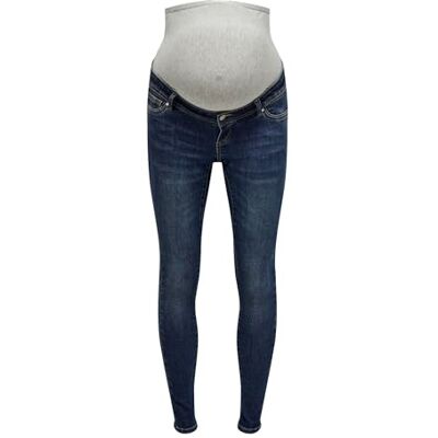15311769_DarkBlueDenim ONLY OLMWAUW dżinsy damskie skinny ze średnią talią, skinny fit, niebieski (Dark Blue Denim), L / 32L 15311769_DarkBlueDenim ONLY OLMWAUW dżinsy damskie skinny ze średnią talią, skinny fit, niebieski (Dark Blue Denim), L / 32L