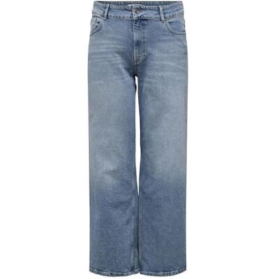 15344325-4709550 Only Carmakoma Carjuicy Hw Wide Leg Rea365 Noos, niebieski (medium blue denim), 44W / 32L 15344325-4709550 Only Carmakoma Carjuicy Hw Wide Leg Rea365 Noos, niebieski (medium blue denim), 44W / 32L