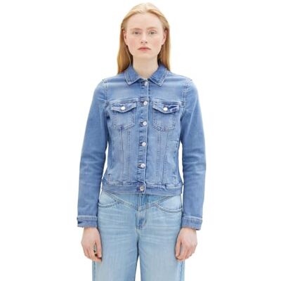 1041046 TOM TAILOR Denim Damska kurtka dżinsowa , 10142-Light Stone Blue Denim, XXL, 10142 Light Stone Blue Denim, XXL 1041046 TOM TAILOR Denim Damska kurtka dżinsowa , 10142-Light Stone Blue Denim, XXL, 10142 Light Stone Blue Denim, XXL