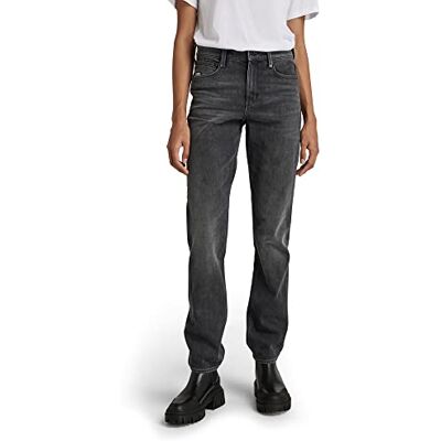 D17192-C293-B168 G-STAR RAW Noxer Straight Dżins Kobiety , Szary (Vintage Basalt C293-b168) , 25W / 32L D17192-C293-B168 G-STAR RAW Noxer Straight Dżins Kobiety , Szary (Vintage Basalt C293-b168) , 25W / 32L