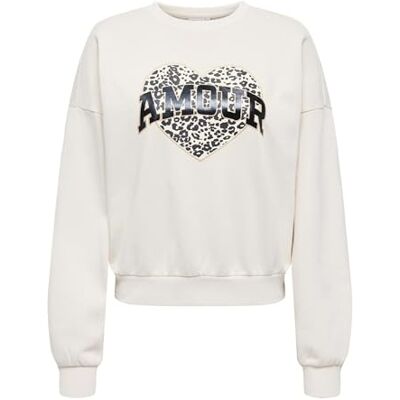 15339833-4925487 Onllauren Life L/S Animal O-Neck CC SWT, brzoza, XL 15339833-4925487 Onllauren Life L/S Animal O-Neck CC SWT, brzoza, XL