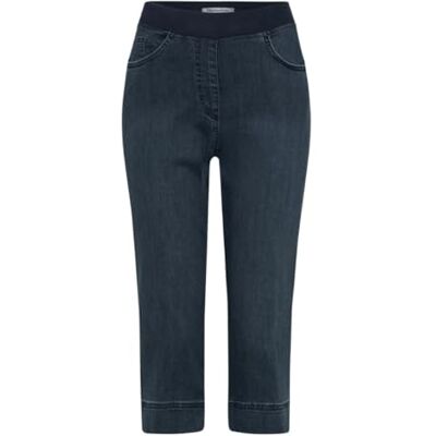 14-6308_10960420 Raphaela by Brax Damskie dżinsy Pamina Capri z dżerseju, Spodnie Light Denim, Slim Jeans, Wybielany, lekko używany, 38W 30L 14-6308_10960420 Raphaela by Brax Damskie dżinsy Pamina Capri z dżerseju, Spodnie Light Denim, Slim Jeans, Wybielany, lekko używany, 38W 30L