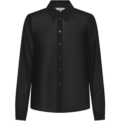 15359791-4929764 Onlkeana Life Ls Loose Shirt WVN, czarny, M 15359791-4929764 Onlkeana Life Ls Loose Shirt WVN, czarny, M