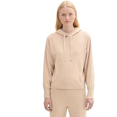 1043338 TOM TAILOR Denim Sweter damski, 19663 Light Camel Melange, L 1043338 TOM TAILOR Denim Sweter damski, 19663 Light Camel Melange, L