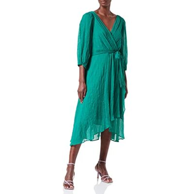 DD1JA570 DKNY Damski rękaw balonowy Regular Fit sukienka koktajlowa, zielony kryształ, D 36, Pvq Green Crystal, 36 DD1JA570 DKNY Damski rękaw balonowy Regular Fit sukienka koktajlowa, zielony kryształ, D 36, Pvq Green Crystal, 36