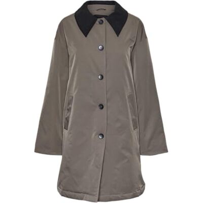 17151431 Pcnorm Corduroy Jacket, Morel/Szczegóły: czekoladowy brąz, L 17151431 Pcnorm Corduroy Jacket, Morel/Szczegóły: czekoladowy brąz, L
