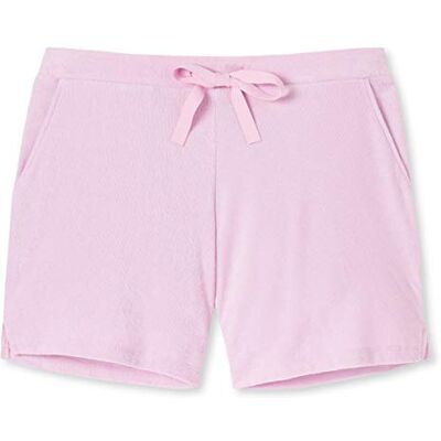 169544 Schiesser Mix & Relax damskie spodenki frotte spodnie piżamowe, czerwony (pink 504), 42 169544 Schiesser Mix & Relax damskie spodenki frotte spodnie piżamowe, czerwony (pink 504), 42