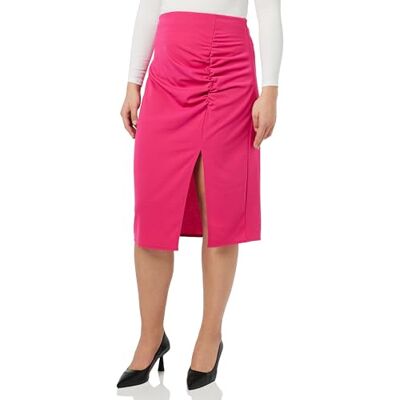 11027291-PA01 paino Damska spódnica midi , różowa, L, Rosa, L 11027291-PA01 paino Damska spódnica midi , różowa, L, Rosa, L